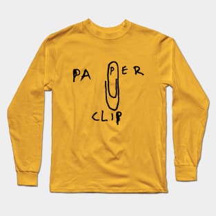 paper clip Long Sleeve T-Shirt